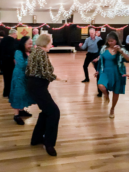 Twisting the afternoon away