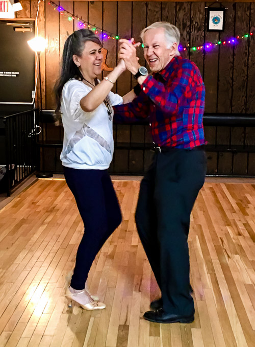 Annie Irizari and Dennis O'Connor