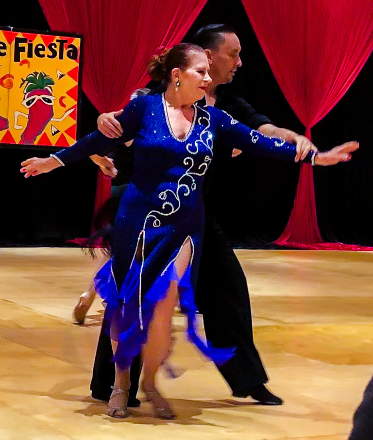 Janis and Stefan perform Sunday at USA Dance